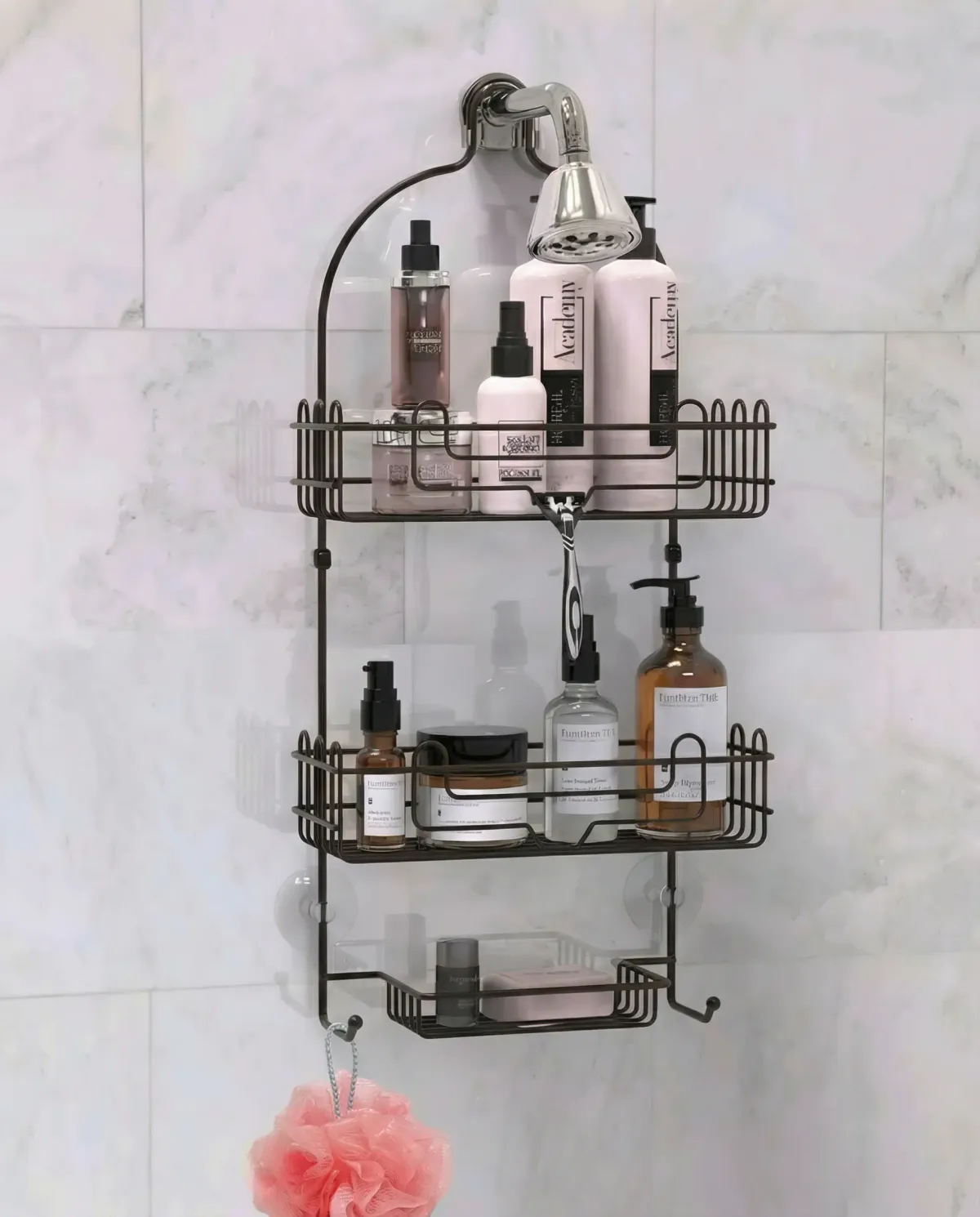 Shower Hanger (3 Layer) –আপনার বাথরুমকে করুন আরও স্টাইলিশ ও সংগঠিত! 🚿💫